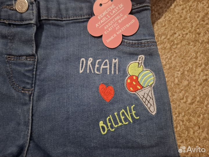 Новые джинсовые шорты для девочки LC Waikiki