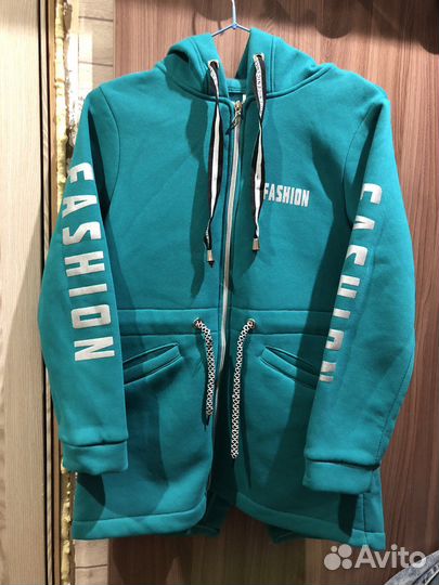 Толстовка с капюшоном на молнии
