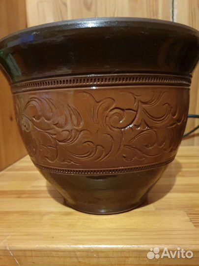 Керамический горшок