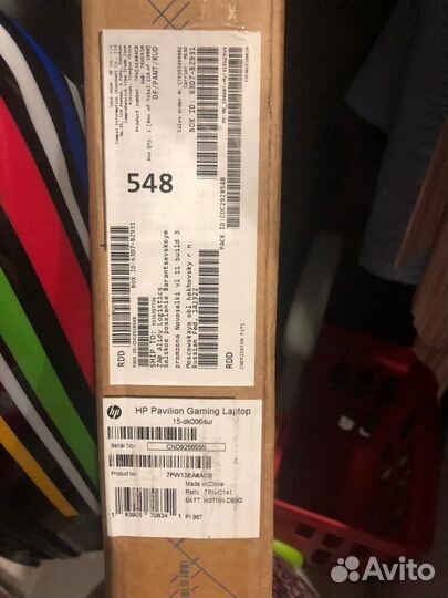 Ноутбук HP Pavilion Gaming 15dk0064ur