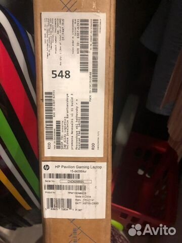 Ноутбук HP Pavilion Gaming 15dk0064ur
