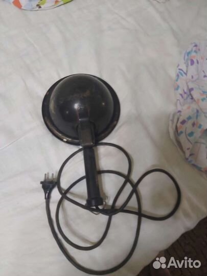 Синяя лампа для прогревания