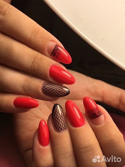 Маникюр с покрытием гель-лаком
