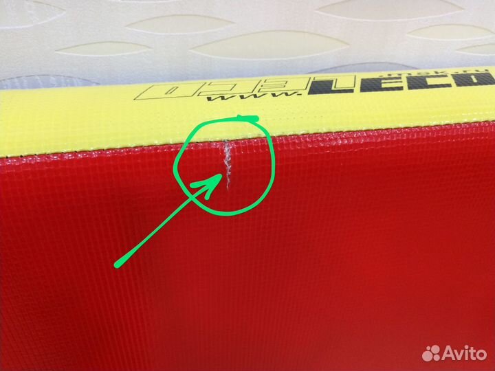 Гимнастический мат leco 1x1x0,08