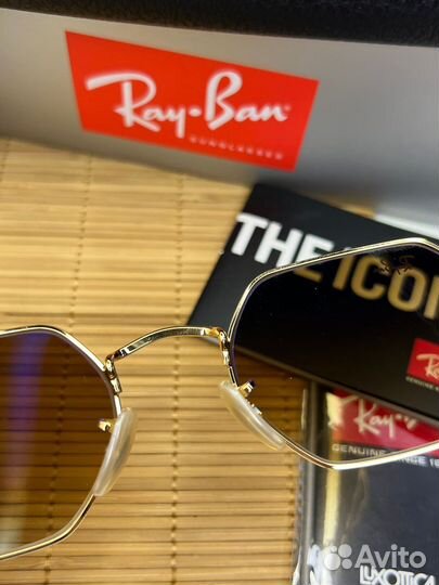 Очки Ray-Ban 3556 Octagonal (Полный комплект)