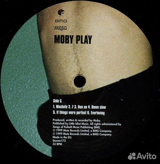 Виниловые пластинки Moby - Play (2LP)