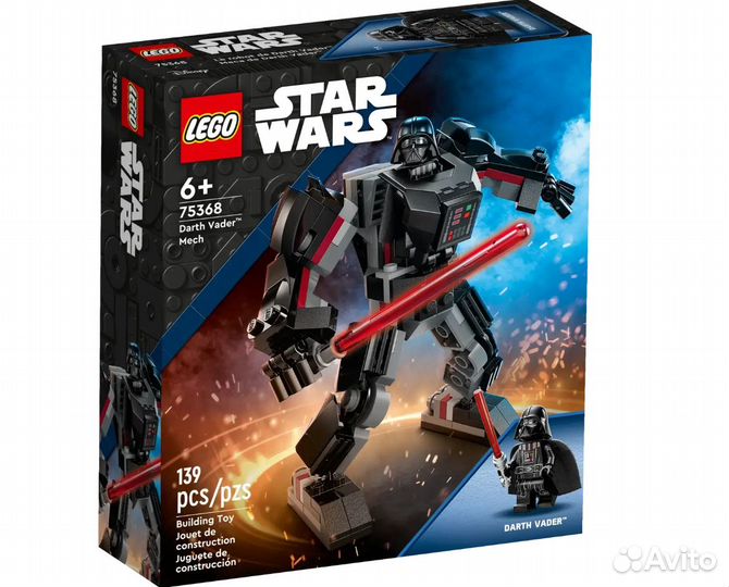Конструктор lego Star Wars 75368 Darth Vader Mech