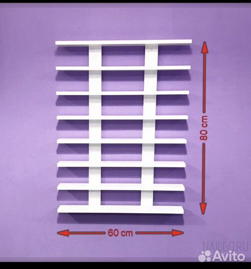 Полка для гель лаков, подставка под руки