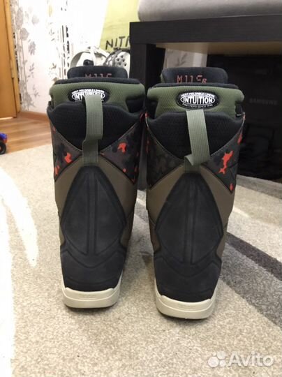 Ботинки сноубордические 43,5- 44-45 размер 11,5 eu