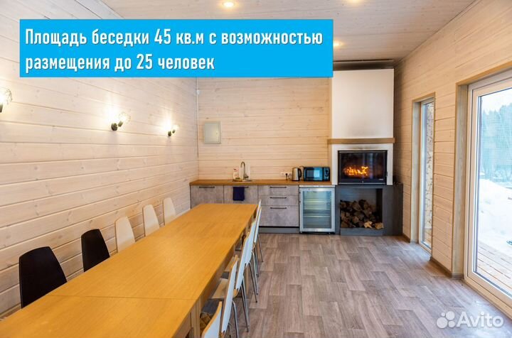 Аренда теплой беседки с мангалом