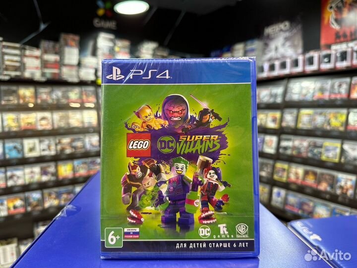 Игры для PS4: lego DC Super-Villains