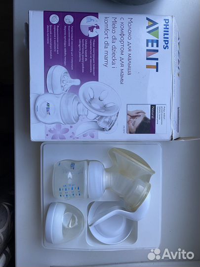 Молокоотсос avent ручной