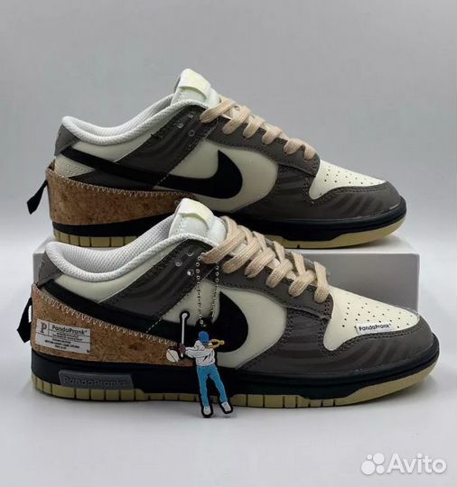 Мужские Кроссовки PandaPrank x Nike Dunk low 