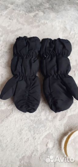 Варежки зимние детские на 2-3года