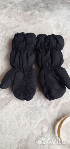 Варежки зимние детские на 2-3года