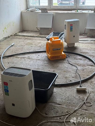 Осушитель воздуха после потопа