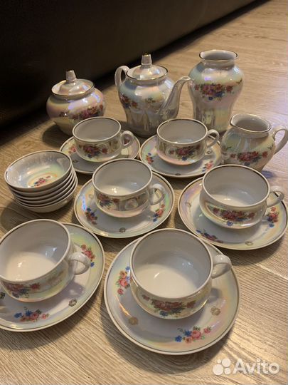 Чайный сервиз дулевский фарфор