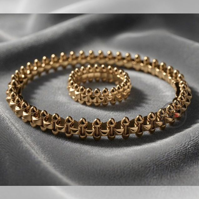 Браслет и кольцо Cartier Clash