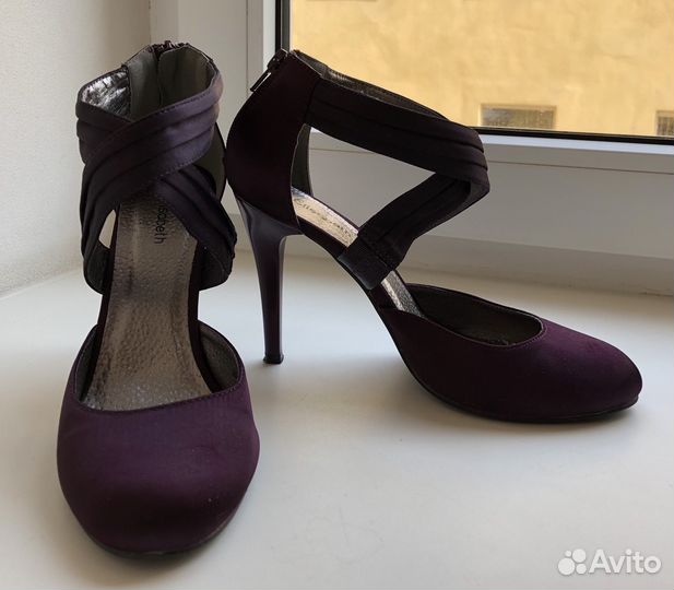 Роскошные атласные туфли Elisabeth