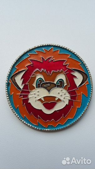 Значок львёнок
