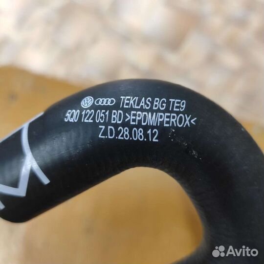 Шланг системы охлаждения Skoda, Volkswagen, VAG