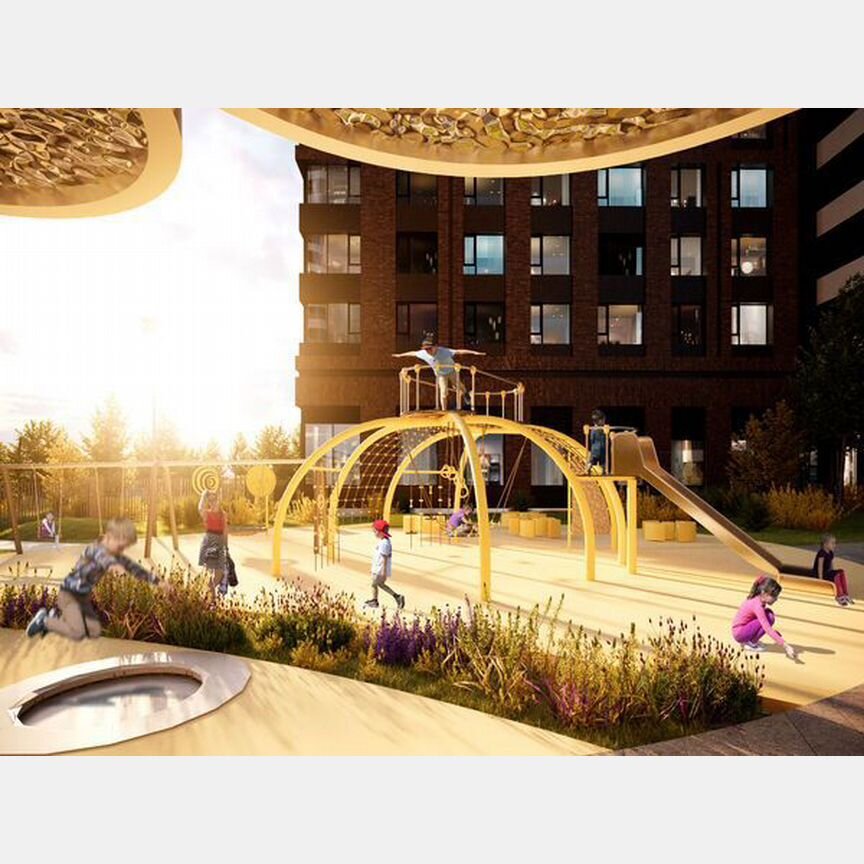 1-к. квартира, 40,5 м², 21/25 эт.