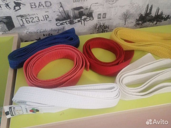 Пояс для каратэ, дзюдо, единоборств