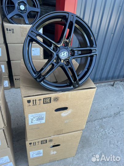 Диски Venti Hyundai Black R16 5/114.3