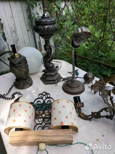 Редкие лампы старинные