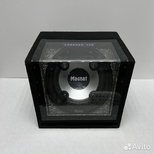 Автомобильный сабвуфер Magnat + усилитель Swat