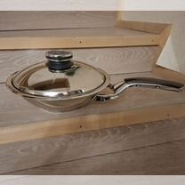 Сковорода из нержавеющей стали новая