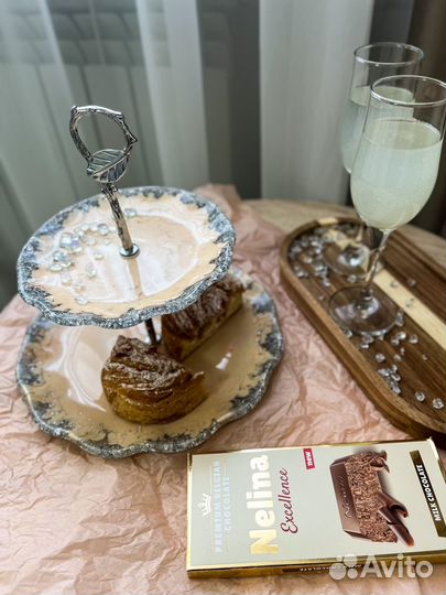 Фруктовница из эпоксидной смолы