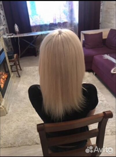 Наращивание волос, коррекция, снятие,кератиновое в