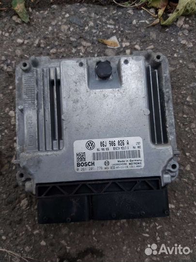 Блок управления двигателем volkswagen passat b6