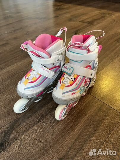 Ролики детские раздвижные 26-31 и шлем