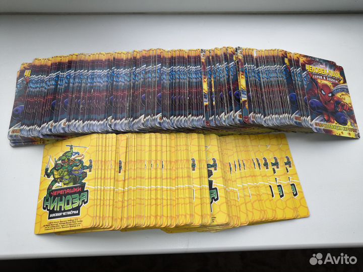 Карточки черепашки ниндзя