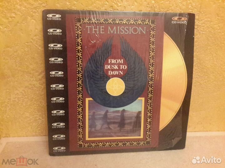 CD Video Mission - From Dusk To Dawn 1988 UK