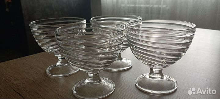 Креманки для мороженого стекло