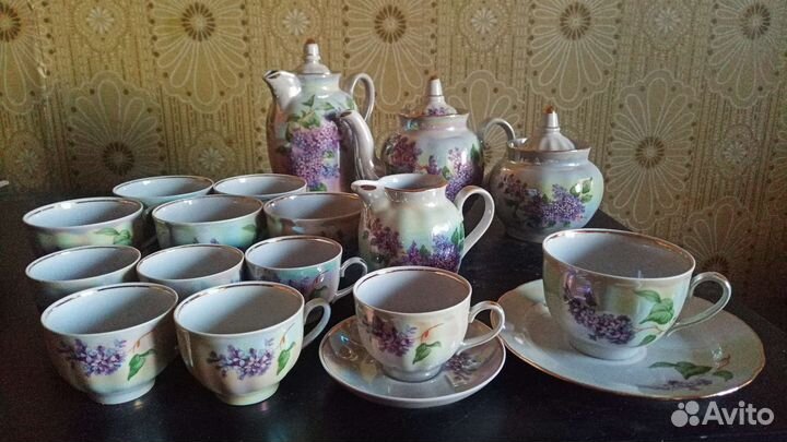 Сервиз чай/кофе 1998 г. Дулевский фарфор