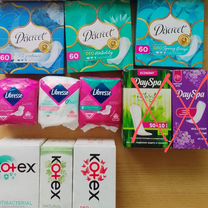 Прокладки женские Libresse и Discreet, Kotex