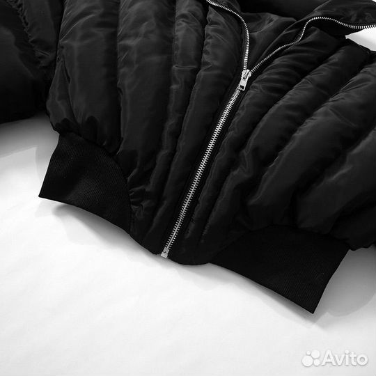 Пуховик rick owens type cropped