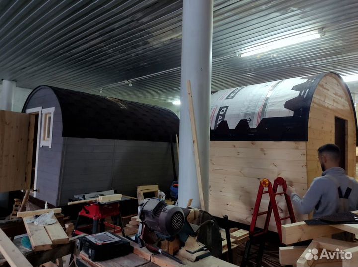 Баня Бочка 2х2.4м