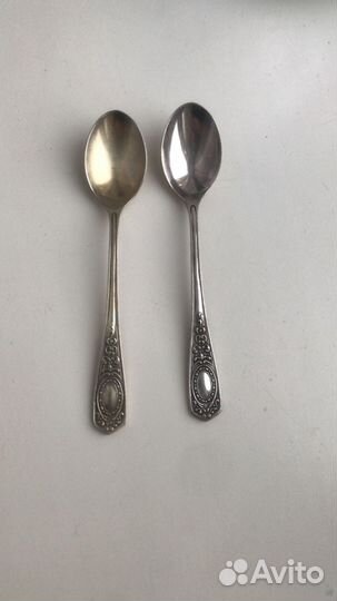 Чайные ложки мельхиор