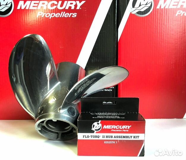 Гребной винт Mercury trophy plus, 4x13 3/4x21