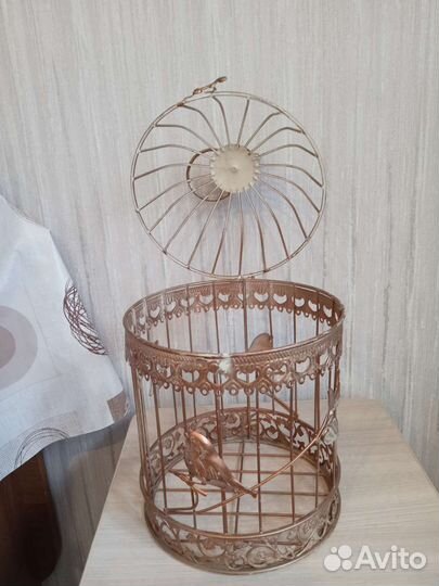 Клетка для птиц декоративная