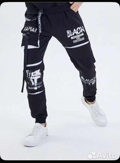 Джогеры на флисе kawai