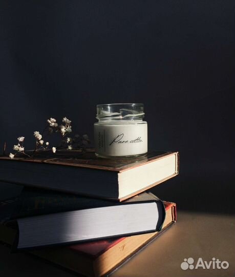 Эко свеча с ароматом в подарок