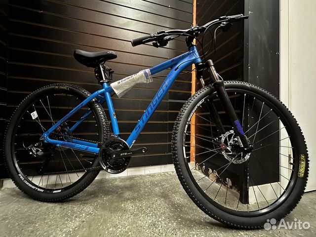 Горный велосипед Stinger Element EVO SE 29 синий