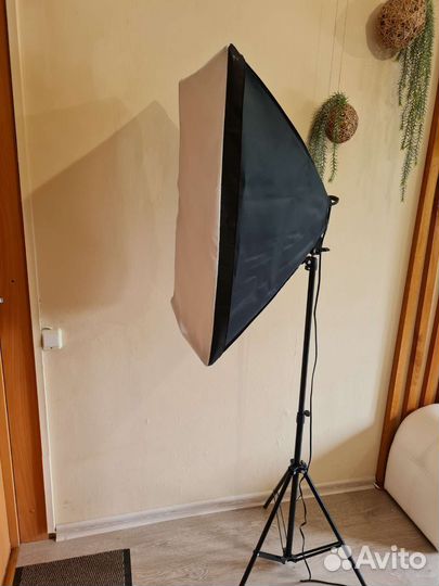 Софтбокс 4 лампы новый