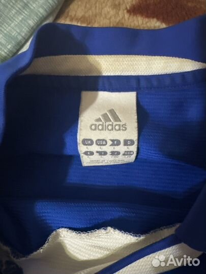 Лонгслив Adidas Оригинал Синий